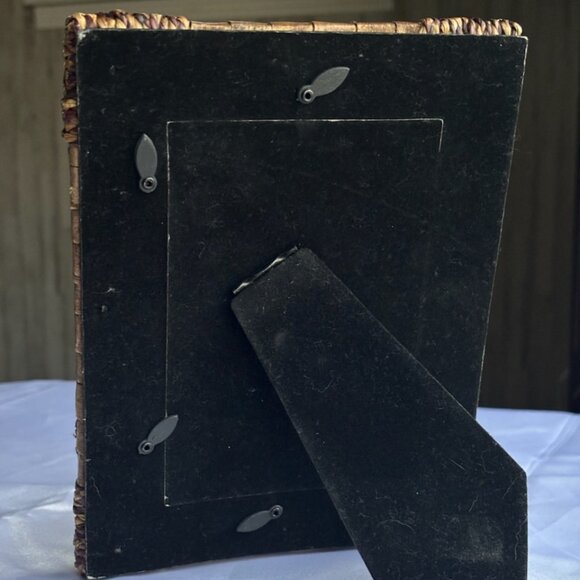 4 x 6 Brown Wicker Picture Frame - Picture 5 of 9